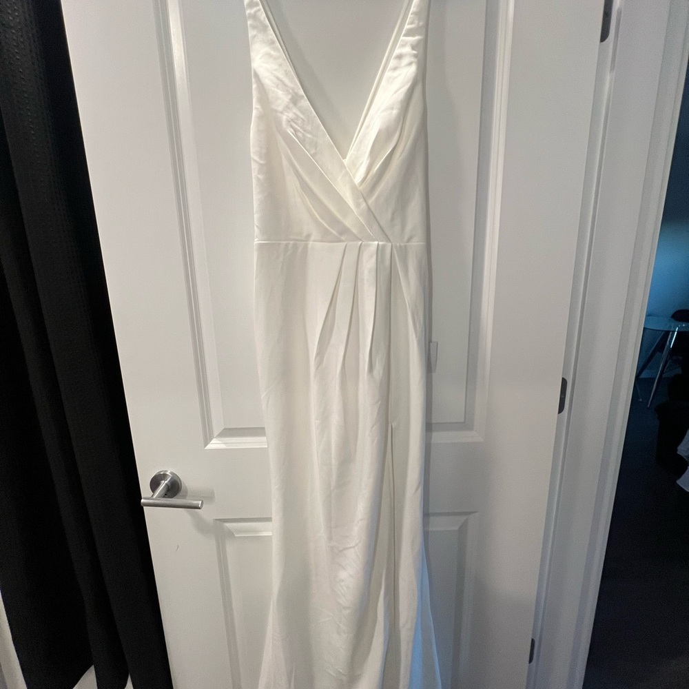 Lulus White Sleeveless Dress NEW